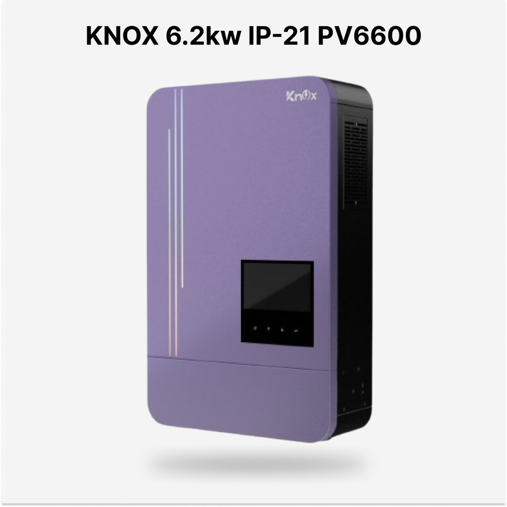 [FAA-HYB-004] Knox Krypton Eco 6.2KW IP-21 PV6600 Hybrid Solar Inverter