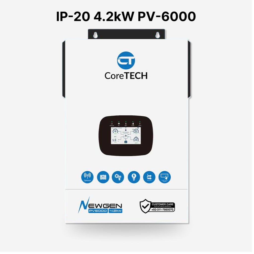 [FAA-HYB-026] CoreTech NewGen 4.2kW PV6000 Hybrid Solar Inverter