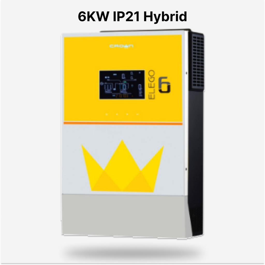 [FAA-HYB-031] Crown Elego 6KW solar inverter Hybrid