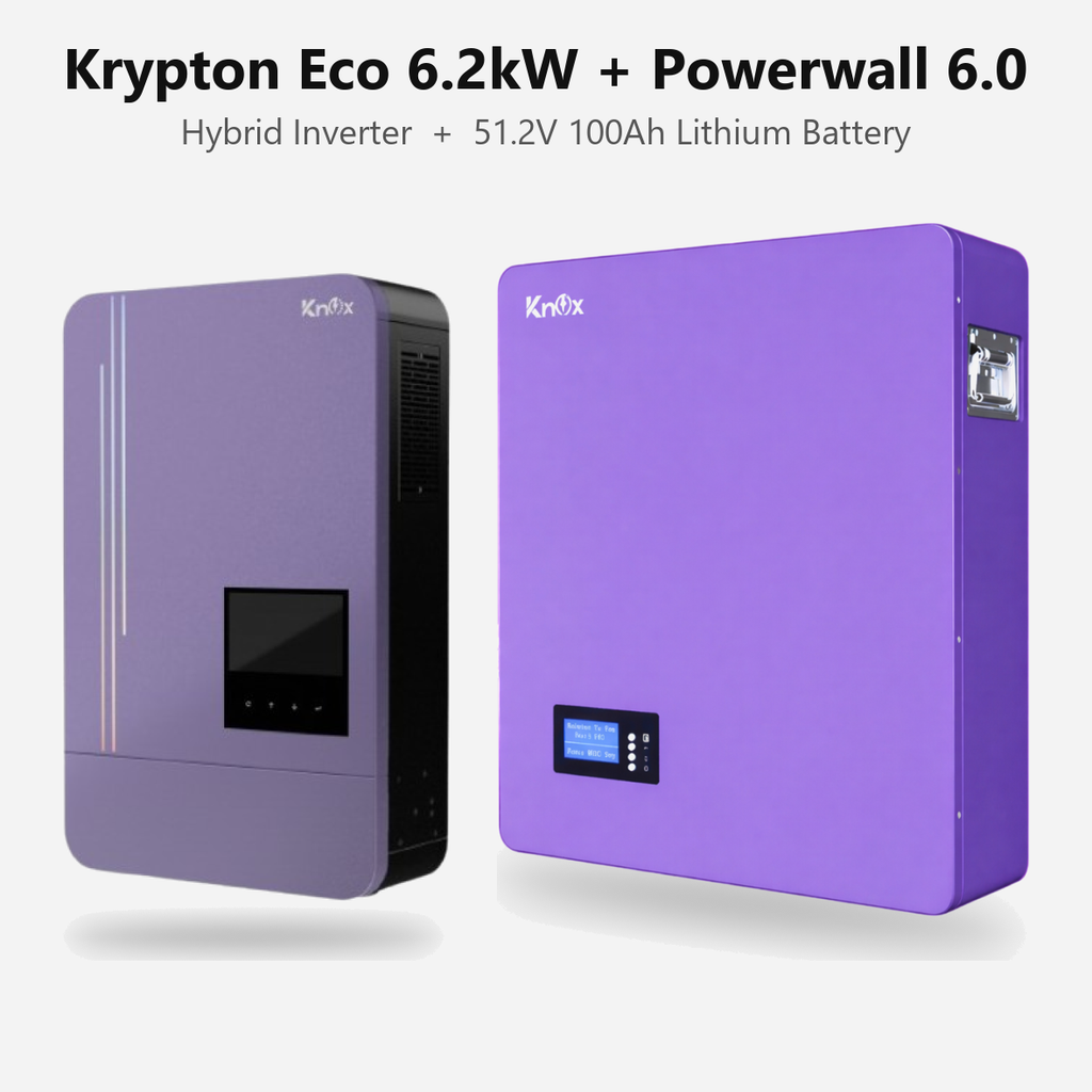 [FAA-HYB-037] Knox Azadi Sale Offer - AZ-1 | Knox Powerwall 6.0 Lithium Battery | Knox Krypton Eco 6600 Solar Inverter
