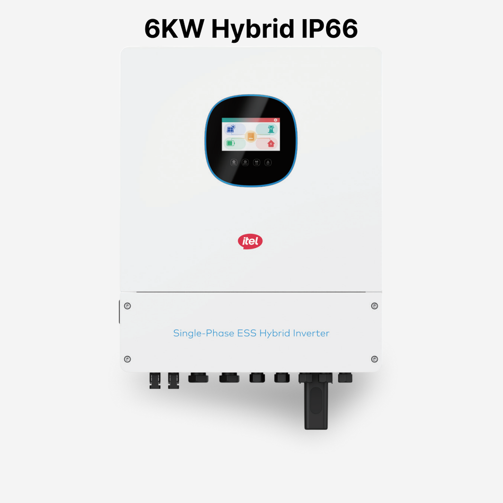 [FAA-HYB-038] Itel 6KW Single-Phase IP66 Hybrid Solar Inverter