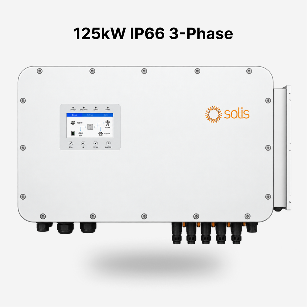 [FAA-HYB-046] Solis 125kW HV 3-Phase Hybrid Solar Inverter