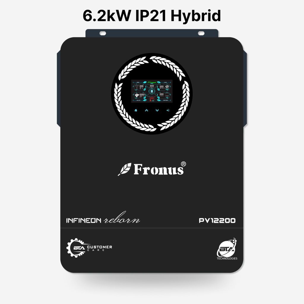 [FAA-HYB-053] Fronus Infineon Reborn Eco 6.2kW PV 6200 Hybrid Solar Inverter