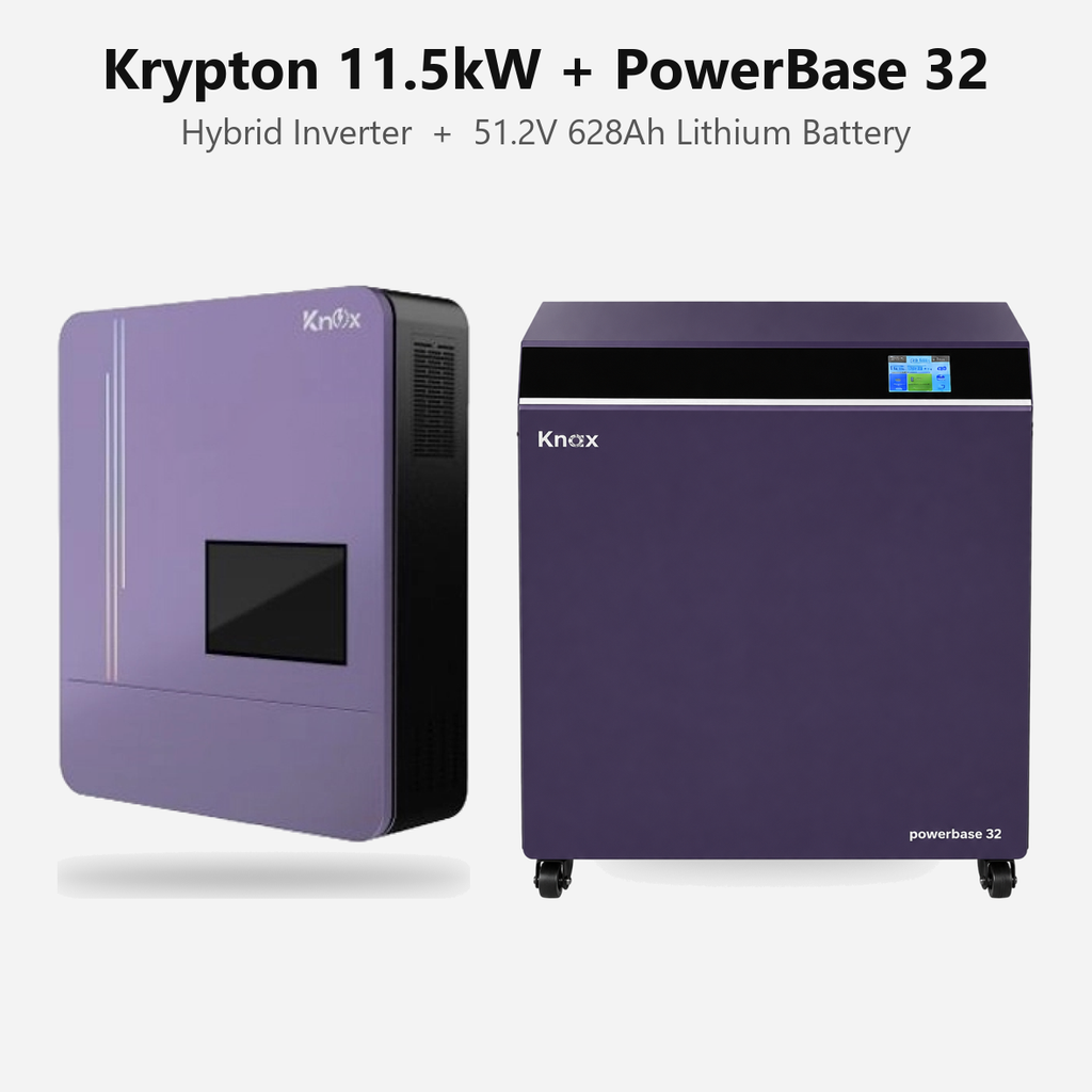 [FAA-HYB-067] Knox Azadi Sale Offer - AZ-28 | Knox PowerBase 32 Lithium Battery | Knox Krypton 15002 Solar Inverter