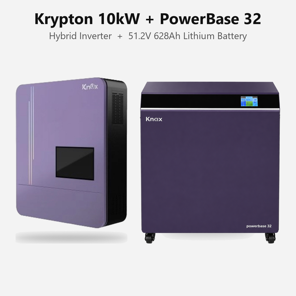 [FAA-HYB-069] Knox Azadi Sale Offer - AZ-27 | Knox PowerBase 32 Lithium Battery | Knox Krypton 13002 Solar Inverter