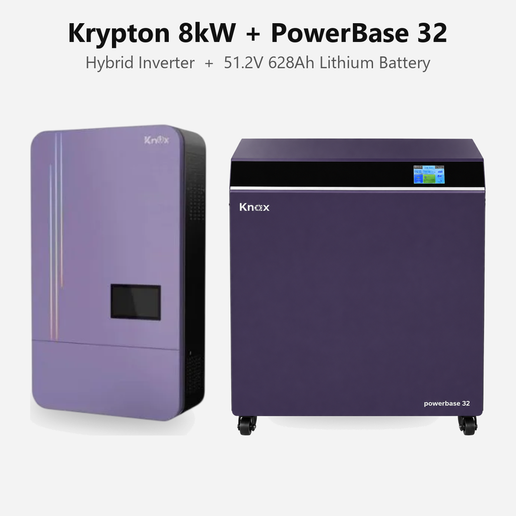 [FAA-HYB-070] Knox Azadi Sale Offer - AZ-25 | Knox PowerBase 32 Lithium Battery | Knox Krypton 11008 Solar Inverter