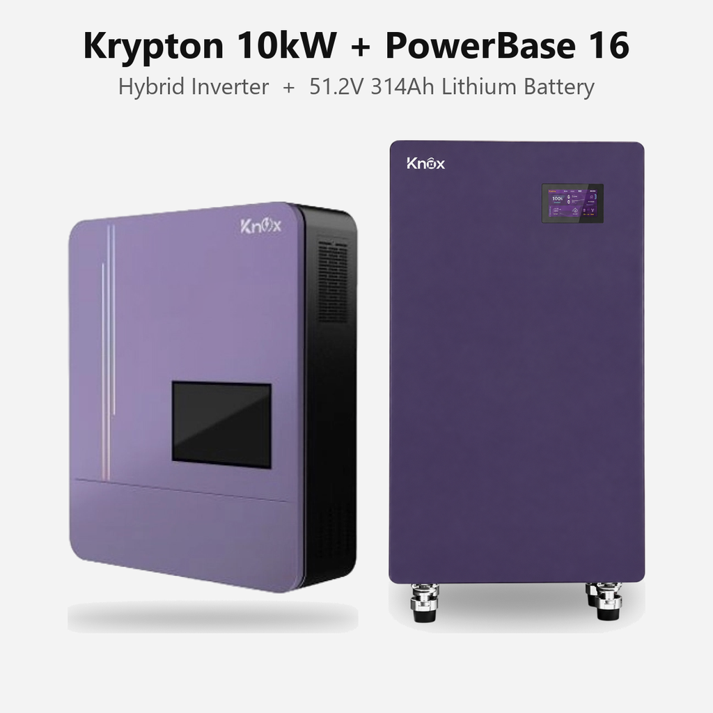 [FAA-HYB-075] Knox Azadi Sale Offer - AZ-20 | Knox PowerBase 16 Lithium Battery | Knox Krypton 13002 Solar Inverter
