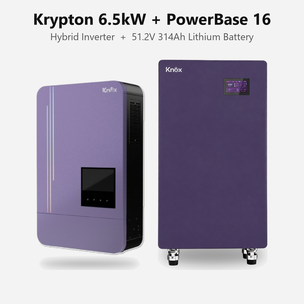 [FAA-HYB-078] Knox Azadi Sale Offer - AZ-17 | Knox PowerBase 16 Lithium Battery | Knox Krypton 9055 Solar Inverter