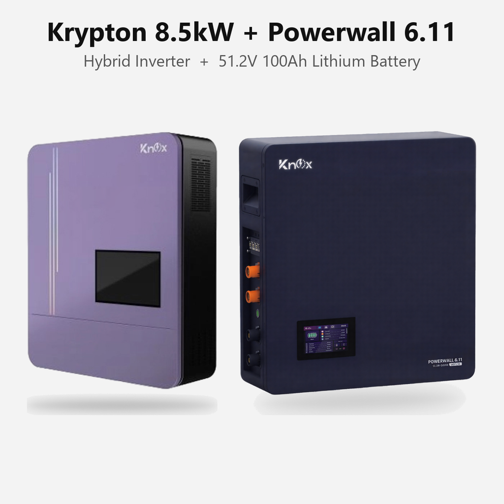 [FAA-HYB-082] Knox Azadi Sale Offer - AZ-12 | Knox Powerwall 6.11 Lithium Battery | Knox Krypton 12002 Solar Inverter