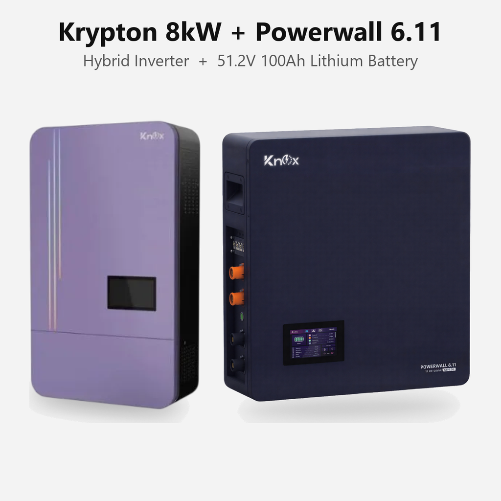 [FAA-HYB-083] Knox Azadi Sale Offer - AZ-11 | Knox Powerwall 6.11 Lithium Battery | Knox Krypton 11008 Solar Inverter