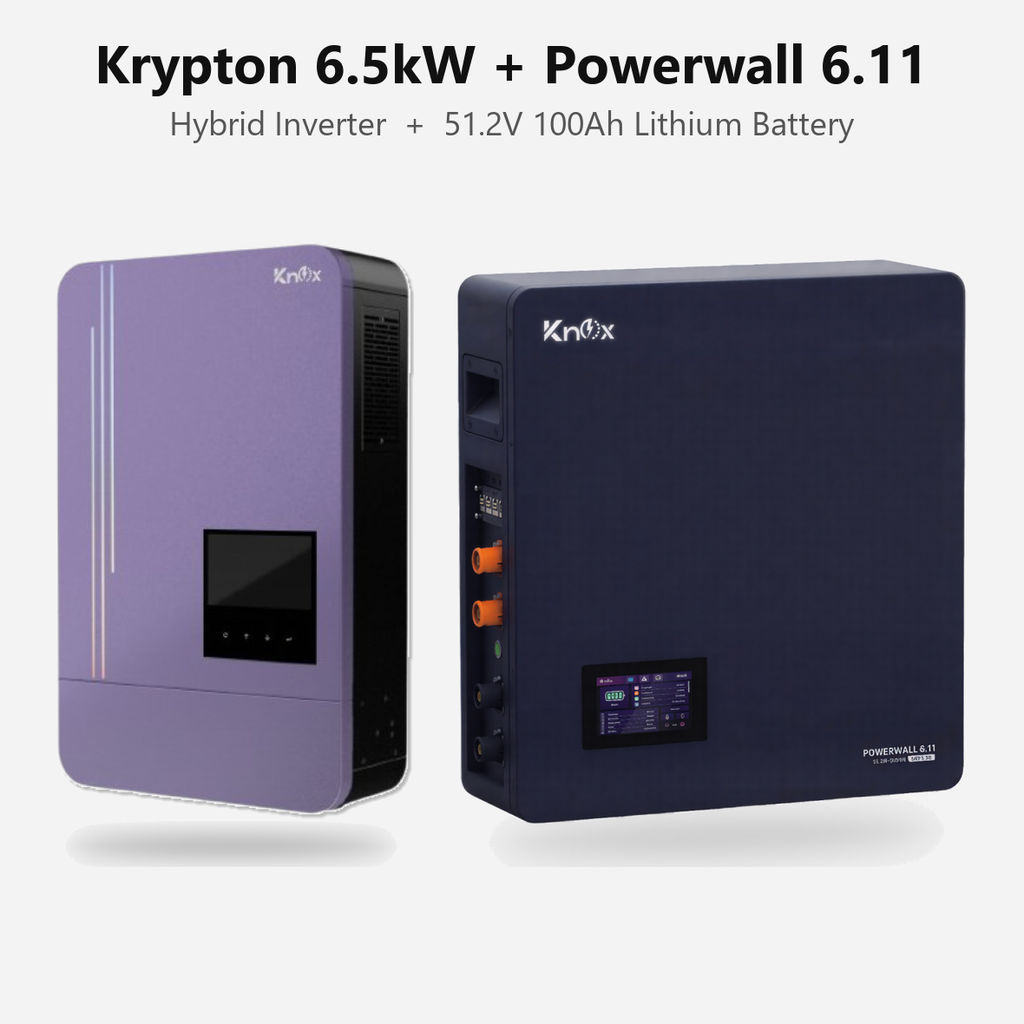 [FAA-HYB-084] Knox Azadi Sale Offer - AZ-10 | Knox Powerwall 6.11 Lithium Battery | Knox Krypton 9055 Solar Inverter