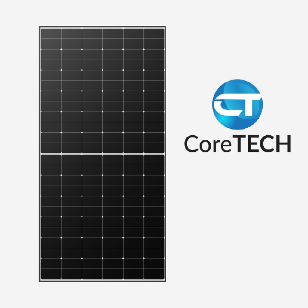 [FAA-PNL-006] CoreTech 585 W N-Type Topcon Double Glass Solar Panel